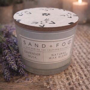 Lavender Musk Candle - Sand + Fog
